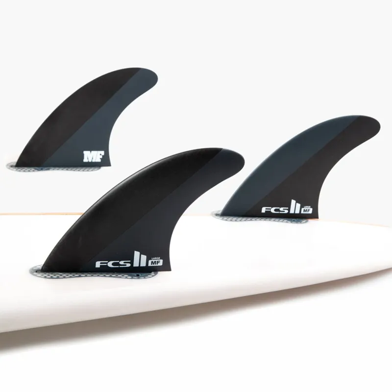 FCS II MF Neo Carbon Tri Fin Set Black/Charcoal-1